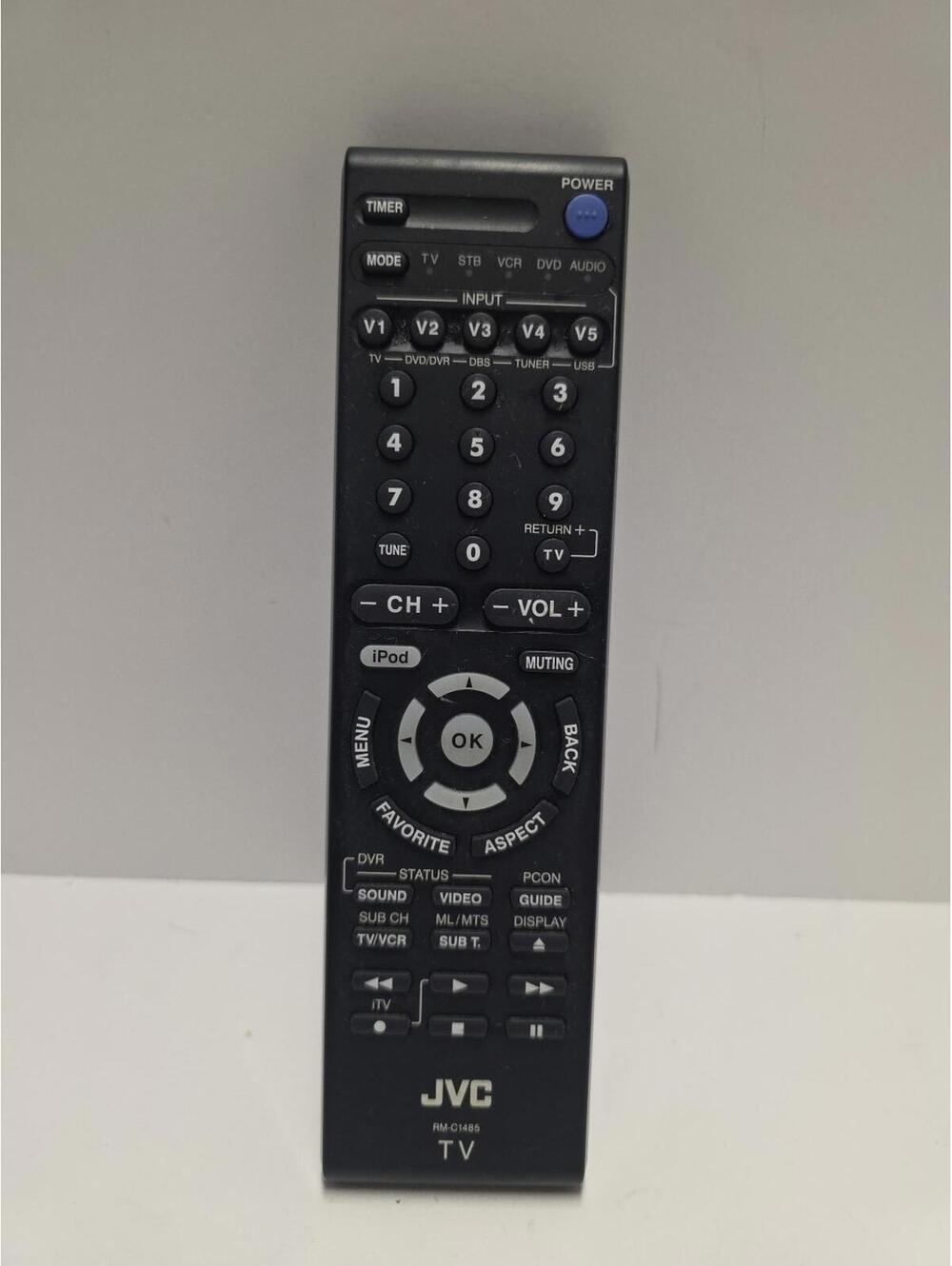 JVC Remote RM-C1485 LT32P300 LT42P300 LT46P300 LT42PM30 Tested Works
